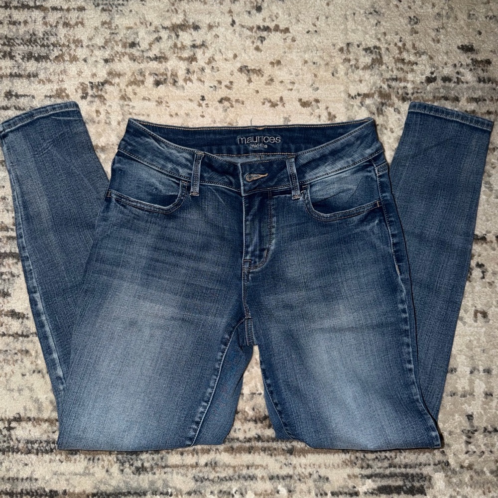 Maurices Dark Wash Skinny Jeans